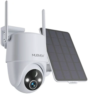 MUBVIEW Solar Security Camera Wireless Outdoor, 2K 360 PTZ Battery Camera MUBVIEW Solar Security Camera Wireless Outdoor, 2K 360 PTZ Battery Camera