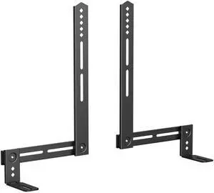 USX MOUNT Soundbar Mount Sound Bar TV Mount for Mounting Above or Under TV, Sound Bar Mount Up to 13.2 lbs, Two Removable and Lockable Hooks for Back or Bottom Holes USX MOUNT Soundbar Mount Sound Bar TV Mount for Mounting Above or Under TV, Sound Bar Mount Up to 13.2 lbs, Two Removable and Lockable Hooks for Back or Bottom Holes
