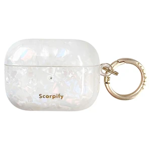 SCORPIFY for AirPods Pro 3 Case (3rd Generation, 2025) with Keychain, Compatible with Apple AirPod Pro 3, Cute Protective Hard Shell Cover, Wireless Charging Earbuds Case for Women - SCORPIFY for AirPods Pro 3 Case (3rd Generation, 2025) with Keychain, Compatible with Apple AirPod Pro 3, Cute Protective Hard Shell Cover, Wireless Charging Earbuds Case for Women -