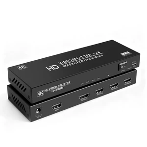 LinSeek 4K@60Hz HDMI Splitter 1 in 4 Out, Auto Downscaling,18Gbps,HDR10 LinSeek 4K@60Hz HDMI Splitter 1 in 4 Out, Auto Downscaling,18Gbps,HDR10
