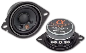 Alphasonik 1 Pair of NS275 Neuron Series 2.75" (180 Watts Max for The Pair) 90 Watts Max Per Speaker Full-Range Car Audio Speaker with Paper Cone Alphasonik 1 Pair of NS275 Neuron Series 2.75" (180 Watts Max for The Pair) 90 Watts Max Per Speaker Full-Range Car Audio Speaker with Paper Cone
