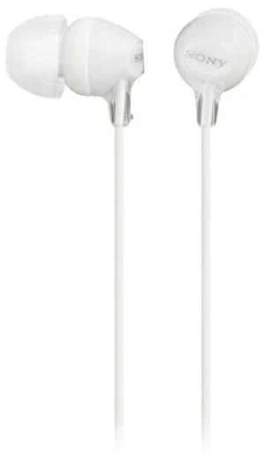 Sony MDR-EX15LPW White in Ear Headphones MDREX15 Sony MDR-EX15LPW White in Ear Headphones MDREX15