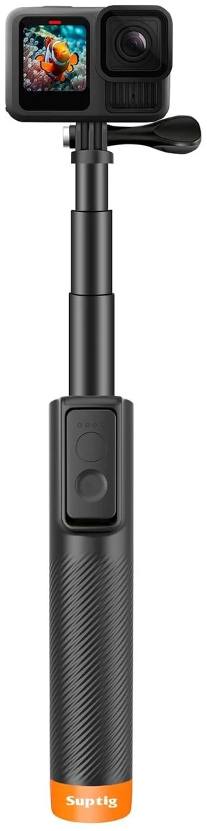 Suptig Selfie Stick Floating Hand Grip Waterproof Extendable Selfie Monopod Compatible Gopro Hero 13 Hero 12/11/10/9/8/7/6/5, Gopro Mission 1 Pro, DJI Action 6 5 Pro 5 4 3 and More Action Camera Suptig Selfie Stick Floating Hand Grip Waterproof Extendable Selfie Monopod Compatible Gopro Hero 13 Hero 12/11/10/9/8/7/6/5, Gopro Mission 1 Pro, DJI Action 6 5 Pro 5 4 3 and More Action Camera