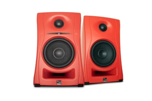 KALI AUDIO LP-UNF-R 4 Ultra Nearfield Studio Monitors - Powered Studio Speakers System for Music Production with Bluetooth, USB-C, TRS & RCA Inputs - Boundary EQ & 39 Hz Bass Extension - Red, Pair KALI AUDIO LP-UNF-R 4 Ultra Nearfield Studio Monitors - Powered Studio Speakers System for Music Production with Bluetooth, USB-C, TRS & RCA Inputs - Boundary EQ & 39 Hz Bass Extension - Red, Pair