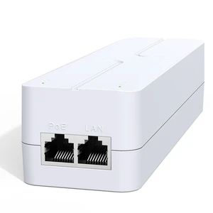 2.5Gb PoE++ Injector 90W, VunLink High Power IEEE 802.3bt Multi-Gig PoE Adapter, 55V Output, 10/100/1000/2500Mbps for WiFi 7 Access Point, PTZ Camera, Video Conference System, Plug & Play, Up to 100m 2.5Gb PoE++ Injector 90W, VunLink High Power IEEE 802.3bt Multi-Gig PoE Adapter, 55V Output, 10/100/1000/2500Mbps for WiFi 7 Access Point, PTZ Camera, Video Conference System, Plug & Play, Up to 100m
