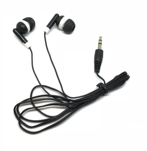 TFD Supplies Wholesale Bulk Earbuds Headphones 50 Pack for iPhone, Android, MP3 Player - Black TFD Supplies Wholesale Bulk Earbuds Headphones 50 Pack for iPhone, Android, MP3 Player - Black