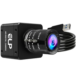 ELP High Speed Global Shutter USB3.0 Zoom Camera, 720P/200fps, 1200P/120fps, 3.6-10mm 3X Zoom Webcam, USB3.0/2.0 Manual Focus Lightburn Cameras for Windows, Linux, Mac, Pi ELP High Speed Global Shutter USB3.0 Zoom Camera, 720P/200fps, 1200P/120fps, 3.6-10mm 3X Zoom Webcam, USB3.0/2.0 Manual Focus Lightburn Cameras for Windows, Linux, Mac, Pi