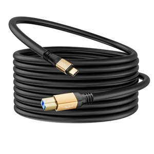 Mygatti Extra Long USB 3.0 C to USB B Cable 25FT, Black Mygatti Extra Long USB 3.0 C to USB B Cable 25FT, Black