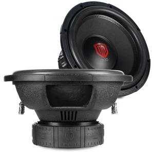 PRORECK 708 8-Inch Car Subwoofer, 1800W Peak / 600W RMS, Dual 2-Ohm Voice Coil, Black, Paper Cone, Passive, for Car Audio(1pc) PRORECK 708 8-Inch Car Subwoofer, 1800W Peak / 600W RMS, Dual 2-Ohm Voice Coil, Black, Paper Cone, Passive, for Car Audio(1pc)