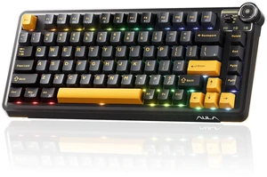 OIXOC AU75 Wireless RGB Gaming 75% Mechanical Hot-Swappable Keyboard OIXOC AU75 Wireless RGB Gaming 75% Mechanical Hot-Swappable Keyboard