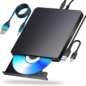 aelrsoch External Blu ray Drives Player Read Compatible Bluray Burner USB 3.0 / Type-C BD Read DVD CD Burner Blu ray Player for pc, Windows 7-11Black aelrsoch External Blu ray Drives Player Read Compatible Bluray Burner USB 3.0 / Type-C BD Read DVD CD Burner Blu ray Player for pc, Windows 7-11Black