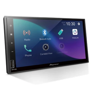 Pioneer DMH-S110EX 7" Touchscreen Double Din Car Stereo with Bluetooth Pioneer DMH-S110EX 7" Touchscreen Double Din Car Stereo with Bluetooth
