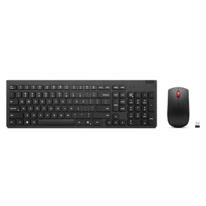 Lenovo Essential Wireless Combo Keyboard & Mouse Gen 2 US English, 2.4 GHz Wireless USB Connection, AES-128 Encryption for the Keyboard, Full-Size Right or Left Hand Optical Sensor Lenovo Essential Wireless Combo Keyboard & Mouse Gen 2 US English, 2.4 GHz Wireless USB Connection, AES-128 Encryption for the Keyboard, Full-Size Right or Left Hand Optical Sensor