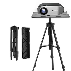 Vamvo Projector Mount, Portable Adjustable Projector Stand, Aluminum Tripod Mounts, Floor Stands Holder, Laptop Mounts, DJ Equipment Holder Mount, Suitable for Home Theater or Stage (Black) Vamvo Projector Mount, Portable Adjustable Projector Stand, Aluminum Tripod Mounts, Floor Stands Holder, Laptop Mounts, DJ Equipment Holder Mount, Suitable for Home Theater or Stage (Black)
