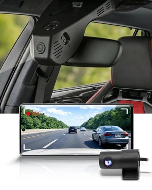 Fitcamx Front 4K+Rear 1080P Dash Cam Adapts for Toyota GR Supra 2020-2026 (HD2-4031), OEM Factory Look, 2 Way HD Video, WiFi & APP, Loop Recording, Collision Detection, Easy to Set, 128GB Card Fitcamx Front 4K+Rear 1080P Dash Cam Adapts for Toyota GR Supra 2020-2026 (HD2-4031), OEM Factory Look, 2 Way HD Video, WiFi & APP, Loop Recording, Collision Detection, Easy to Set, 128GB Card
