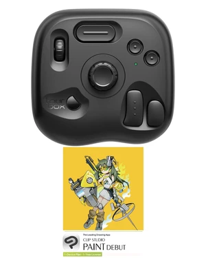 TourBox Lite Bluetooth Drawing Bundle with Clip Studio Paint Debut TourBox Lite Bluetooth Drawing Bundle with Clip Studio Paint Debut