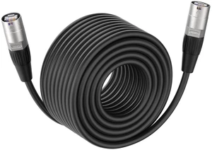 NUOSIYA Ethercon Cable, Shielded Cat 5e Ethernet Cable Compatible with EtherCON RJ45 Connectors in Silvery for Professional Audio, Video and Networking Applications (1, 50FT) NUOSIYA Ethercon Cable, Shielded Cat 5e Ethernet Cable Compatible with EtherCON RJ45 Connectors in Silvery for Professional Audio, Video and Networking Applications (1, 50FT)