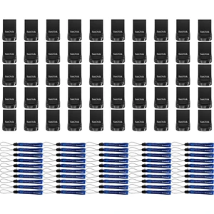 SanDisk 50 Pack 32GB Ultra Fit USB 3.2 Flash Drive SDCZ430-032G-G46 - Bundle with (50) Everything But Stromboli Lanyards SanDisk 50 Pack 32GB Ultra Fit USB 3.2 Flash Drive SDCZ430-032G-G46 - Bundle with (50) Everything But Stromboli Lanyards