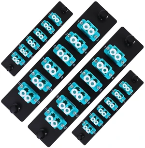 GESD 4PCS 6 Duplex 12 Core LC Adapters OM3 Fiber Patch Panel LGX Footprint Loaded 12 Fiber Ports Couplers Enclosure - LC UPC Blue Compatible with Multimode SingleMode ^^1.25G/10GB OM1-OM3 GESD 4PCS 6 Duplex 12 Core LC Adapters OM3 Fiber Patch Panel LGX Footprint Loaded 12 Fiber Ports Couplers Enclosure - LC UPC Blue Compatible with Multimode SingleMode ^^1.25G/10GB OM1-OM3