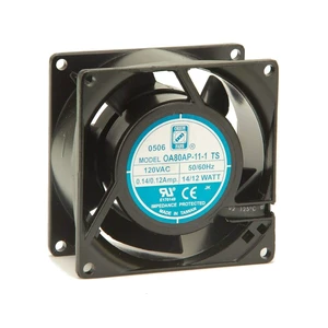 Orion Fans OA80AP-11-1TS Fan 120VAC 50/60Hz 14/12W .14/.12A Orion Fans OA80AP-11-1TS Fan 120VAC 50/60Hz 14/12W .14/.12A