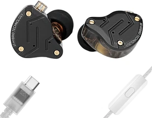 KZ ZS10 PRO USB C Wired Headphones Type-C in Ear Monitor Headphone,4BA+1DD 5 Driver Gaming Earbuds USB C Wired Earphones, HiFi Clarity Sound Immersive Bass IEMs for Gaming (USBC-with Mic,Matte Black) KZ ZS10 PRO USB C Wired Headphones Type-C in Ear Monitor Headphone,4BA+1DD 5 Driver Gaming Earbuds USB C Wired Earphones, HiFi Clarity Sound Immersive Bass IEMs for Gaming (USBC-with Mic,Matte Black)