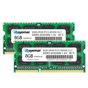 D DUOMEIQI 2X8GB PC3-8500 Sodimm DDR3 1066 16GB RAM PC3 8500S 1066MHZ 2Rx8 204-pin 1.5v 16G Memory Upgrade for Laptop D DUOMEIQI 2X8GB PC3-8500 Sodimm DDR3 1066 16GB RAM PC3 8500S 1066MHZ 2Rx8 204-pin 1.5v 16G Memory Upgrade for Laptop