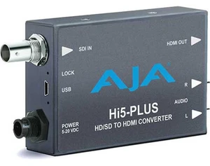 AJA Hi5-Plus 3G-SDI to HDMI Mini Converter AJA Hi5-Plus 3G-SDI to HDMI Mini Converter