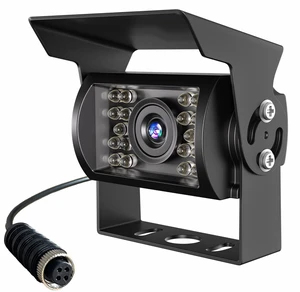 AHD 1080P HD Backup Camera, IP69 Waterproof IR Night Vision Wide View Angle Reversing Rear View Camera with GX12 M12 4 Pin Connector for Monitor, for RV Truck Trailer Pickup Camper Bus Van Tractor AHD 1080P HD Backup Camera, IP69 Waterproof IR Night Vision Wide View Angle Reversing Rear View Camera with GX12 M12 4 Pin Connector for Monitor, for RV Truck Trailer Pickup Camper Bus Van Tractor