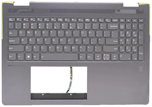 New Replacement for Lenovo Yoga 7 16ARP8 16IRL8 Laptop Palmrest Upper Case Backlit Keyboard Fingerprint Reader Hole Assembly Part 5CB1L50401 5CB1L31865 5CB1J01825 Storm Grey New Replacement for Lenovo Yoga 7 16ARP8 16IRL8 Laptop Palmrest Upper Case Backlit Keyboard Fingerprint Reader Hole Assembly Part 5CB1L50401 5CB1L31865 5CB1J01825 Storm Grey