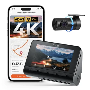70mai 4K Dash Cam Front and Rear with STARVIS, Dashcam with 5GHz WiFi, GPS Car Camera, Super Night Vision, ADAS, 3'' IPS Screen, 24H Parking Mode, Time-Lapse, Loop Recording, Support 256GB Max (A800S) 70mai 4K Dash Cam Front and Rear with STARVIS, Dashcam with 5GHz WiFi, GPS Car Camera, Super Night Vision, ADAS, 3'' IPS Screen, 24H Parking Mode, Time-Lapse, Loop Recording, Support 256GB Max (A800S)