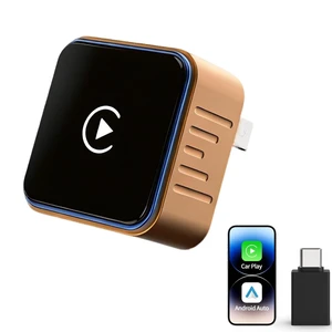 DESONG Wireless CarPlay Adapter Compatible with Apple CarPlay 2026 Upgraded Mini Design,USB/USB-C Plug and Play,Stable Low-Latency Connection for iPhone & Android DESONG Wireless CarPlay Adapter Compatible with Apple CarPlay 2026 Upgraded Mini Design,USB/USB-C Plug and Play,Stable Low-Latency Connection for iPhone & Android