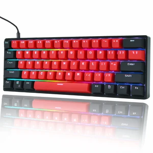 Vumilstek 60% Mechanical Keyboard Hot Swappable RGB NKRO PBT Keycaps Vumilstek 60% Mechanical Keyboard Hot Swappable RGB NKRO PBT Keycaps
