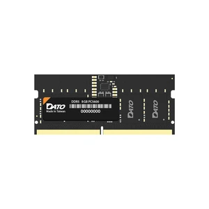 DATO DDR5 8GB RAM 5600MHz PC5-44800 CL46 SODIMM 1.1V 262-Pin Non-ECC SODIMM Laptop Notebook Memory Module DATO DDR5 8GB RAM 5600MHz PC5-44800 CL46 SODIMM 1.1V 262-Pin Non-ECC SODIMM Laptop Notebook Memory Module