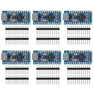 AITRIP 6PCS Pro Micro ATmega32U4 5V 16MHz Type-C Development Module Board with 2 Row pin Header Compatible arduino Leonardo Replace ATmega328 Pro Mini AITRIP 6PCS Pro Micro ATmega32U4 5V 16MHz Type-C Development Module Board with 2 Row pin Header Compatible arduino Leonardo Replace ATmega328 Pro Mini
