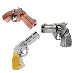 WooTeck 3 Pack 64GB Metal Revolver Pistol Gun USB Flash Drive Memory Stick(Copper,Livid,Silver) WooTeck 3 Pack 64GB Metal Revolver Pistol Gun USB Flash Drive Memory Stick(Copper,Livid,Silver)