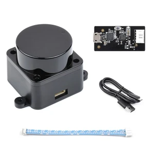 Waveshare D500 Developer Kit, DTOF Laser Ranging Sensor, 360 Omni-Directional Lidar, UART Bus Waveshare D500 Developer Kit, DTOF Laser Ranging Sensor, 360 Omni-Directional Lidar, UART Bus