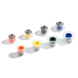 TANGZU Tang Sancai Noble IEM Eartips, WideBore Brass Core, Premium Hypoallergenic Liquid Silicone Replaceable Ear Tips for inEar Monitors, XS/S/M/L TANGZU Tang Sancai Noble IEM Eartips, WideBore Brass Core, Premium Hypoallergenic Liquid Silicone Replaceable Ear Tips for inEar Monitors, XS/S/M/L