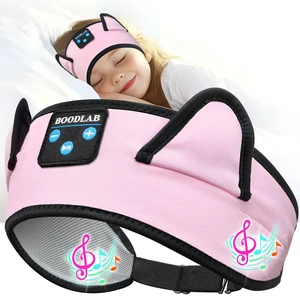 Boodlab Kids Headphones, Headband for Children Baby & Toddlers, Bluetooth Toddler Headphones Wireless and Wired Playback 3.5 MM Jack for School, Stretchy & Comfy Travel Accessories Boodlab Kids Headphones, Headband for Children Baby & Toddlers, Bluetooth Toddler Headphones Wireless and Wired Playback 3.5 MM Jack for School, Stretchy & Comfy Travel Accessories