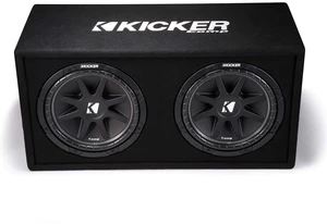 KICKER 43DC122 Dual Comp 12-inch Vented Subwoofer Enclosure 2-Ohm, RoHS Compliant KICKER 43DC122 Dual Comp 12-inch Vented Subwoofer Enclosure 2-Ohm, RoHS Compliant