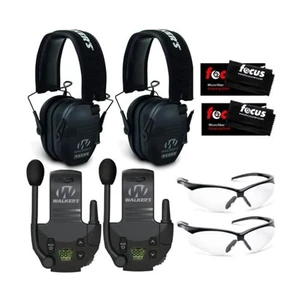 Walker's Razor Slim Electronic Earmuffs (Black) Bundle Walker's Razor Slim Electronic Earmuffs (Black) Bundle