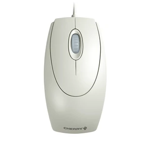 Cherry WheelMouse Wired Optical Mouse, Light Gray Cherry WheelMouse Wired Optical Mouse, Light Gray