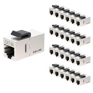 iwillink Cat6A Keystone Coupler RJ45 Shielded Ethernet Coupler 25-Pack iwillink Cat6A Keystone Coupler RJ45 Shielded Ethernet Coupler 25-Pack