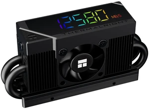 Thermalright-TR HR10 2280 PRO Digital Black- High-Performance Solid-State Hard Disk Radiator Equipped with 4x5mm AGHP Heat Pipe, ARGB Digital Display, Small Fan Cooling, SSD Heatsink Coolin Thermalright-TR HR10 2280 PRO Digital Black- High-Performance Solid-State Hard Disk Radiator Equipped with 4x5mm AGHP Heat Pipe, ARGB Digital Display, Small Fan Cooling, SSD Heatsink Coolin