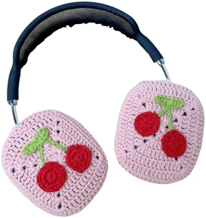 Handmade Crochet Cute Pink Cherry Headphone Cover Compatible with Sony xm6, Protective Case for Music Lovers Handmade Crochet Cute Pink Cherry Headphone Cover Compatible with Sony xm6, Protective Case for Music Lovers