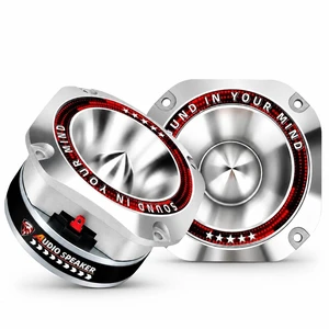 TANVSO 4 Inch Super Tweeters for Car Audio, 1200W MAX 4 Ohm Bullet Tweeter Speakers Pair, 107dB Titanium Compression Drivers with 1.5 Inch Voice Coil for Door Panels Speaker Boxes TANVSO 4 Inch Super Tweeters for Car Audio, 1200W MAX 4 Ohm Bullet Tweeter Speakers Pair, 107dB Titanium Compression Drivers with 1.5 Inch Voice Coil for Door Panels Speaker Boxes