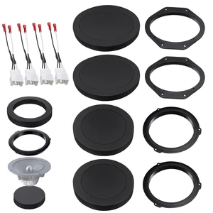 6x9 Front and 6.5 Rear Car Speaker Adapter Mount Brackets With Speaker Foam 6x9 Front and 6.5 Rear Car Speaker Adapter Mount Brackets With Speaker Foam