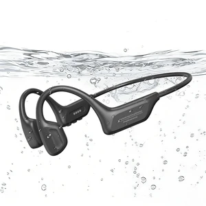 Swimming Headphones Underwater, Bone Conduction Swimming Headphones IPX8 Waterproof Open Ear Headphones with 32GB Built-in MP3, Bluetooth 6.0 Dual Mode, Dual Device Pairing, Magnetic Charging(Black Swimming Headphones Underwater, Bone Conduction Swimming Headphones IPX8 Waterproof Open Ear Headphones with 32GB Built-in MP3, Bluetooth 6.0 Dual Mode, Dual Device Pairing, Magnetic Charging(Black