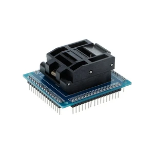 Socket Programming Adapter Conversion Block for 0.5mm 64-pin Qfp/Tqfp/Lqfp Ic Packages Socket Programming Adapter Conversion Block for 0.5mm 64-pin Qfp/Tqfp/Lqfp Ic Packages