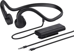 LQZM Wired Bone Conduction Bluetooth Headphones, 3.5Mm Or Type C Wired Open-Ear Headphones with Microphone, Sports Earphones for Running Cycling Working LQZM Wired Bone Conduction Bluetooth Headphones, 3.5Mm Or Type C Wired Open-Ear Headphones with Microphone, Sports Earphones for Running Cycling Working