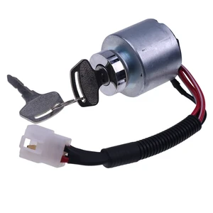 FridayParts Ignition Switch 66101-55200 6610155200 for Kubota ZD18 FridayParts Ignition Switch 66101-55200 6610155200 for Kubota ZD18